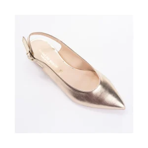 Ballerina Osvaldo Rossi in pelle colore Oro