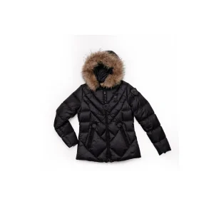 BLAUER PIUMINO CORTO CON LOGO CON SWAROVSKI