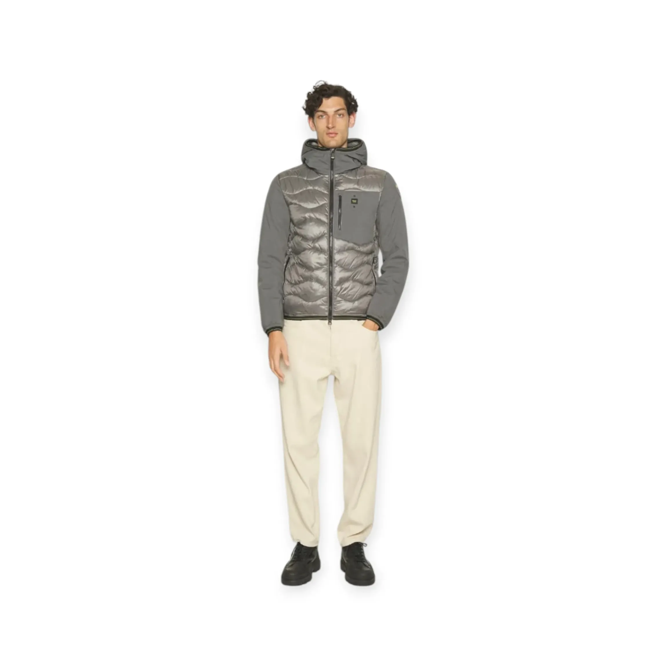 blauer_piumino_corto_uomo_1.webp BLAUER PIUMINO CORTO UOMO NERO