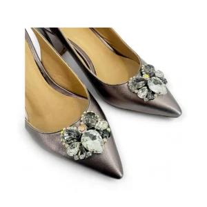 CALZATURA DONNA CHANEL MIL&ugrave; MILANO APPLICAZIONE GIOIELLO