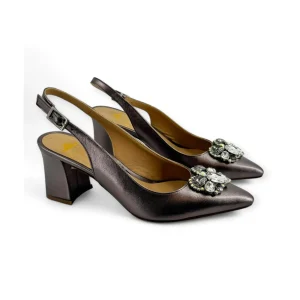 CALZATURA DONNA CHANEL MIL&ugrave; MILANO APPLICAZIONE GIOIELLO