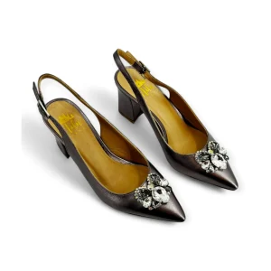 CALZATURA DONNA CHANEL MIL&ugrave; MILANO APPLICAZIONE GIOIELLO