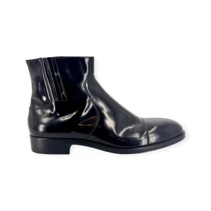 CESARE PACIOTTI STIVALETTI UOMO IN PELLE CON ZIP INTERNA