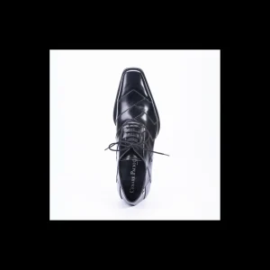 CESARE PACIOTTI STRINGATA IN PELLE FONDO CUOIO