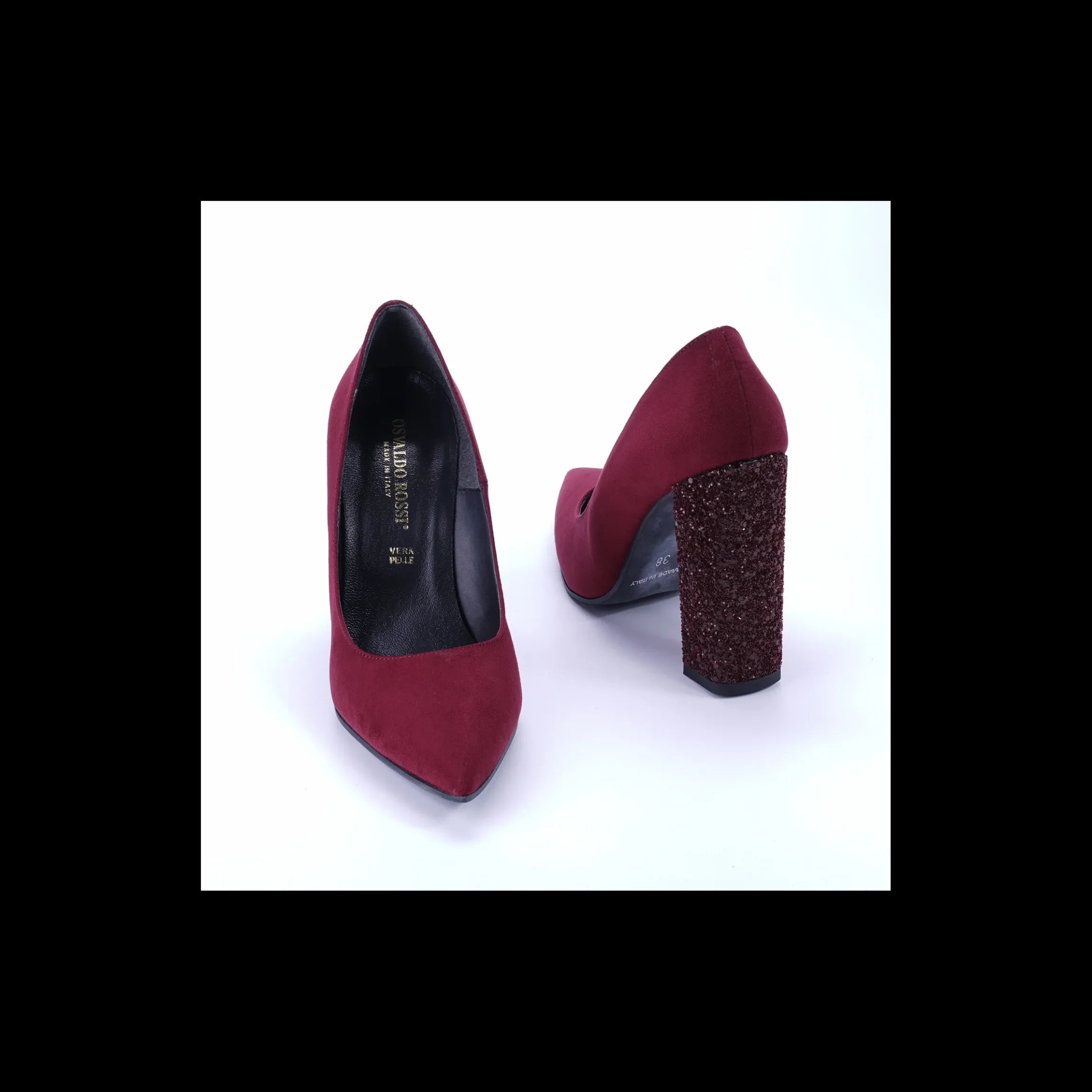 deacutecolleteacute_osval_1-9.webp Décolleté Osvaldo Rossi colore rosso e tacco brillantinato