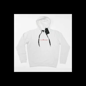 Felpa con cappuccio Richmond con logo di colore Rosso