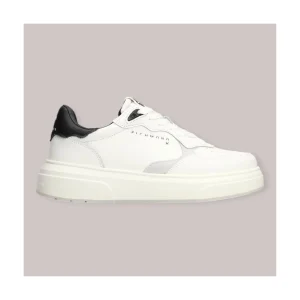 JOHN RICHMOND SNEAKERS UOMO BIANCO IN PELLE