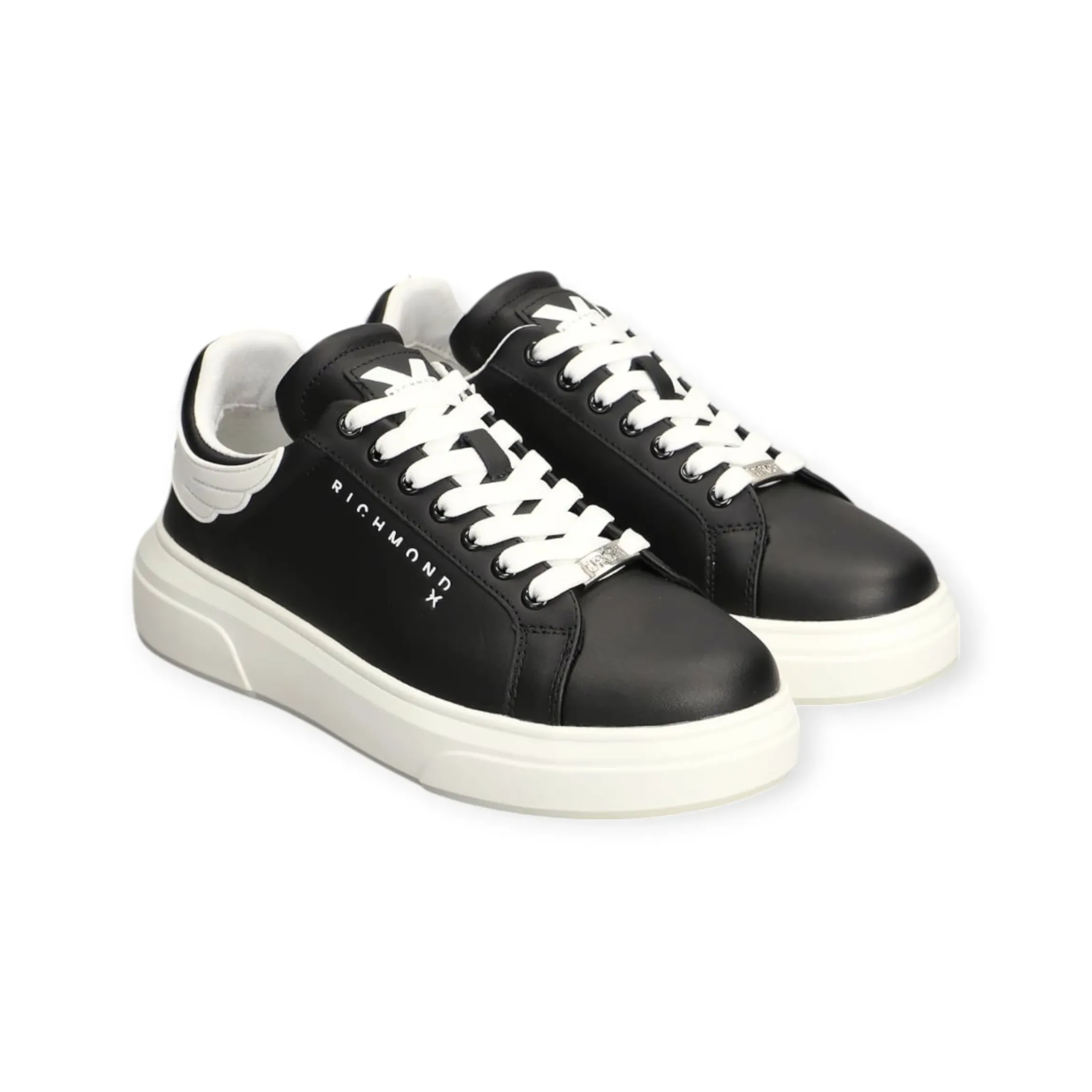 john_richmond_sneakers_uo_1.webp JOHN RICHMOND SNEAKERS UOMO NERO IN PELLE