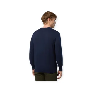 MAGLIONE GIROCOLLO UOMO LANA E COTONE NORTH SAILS