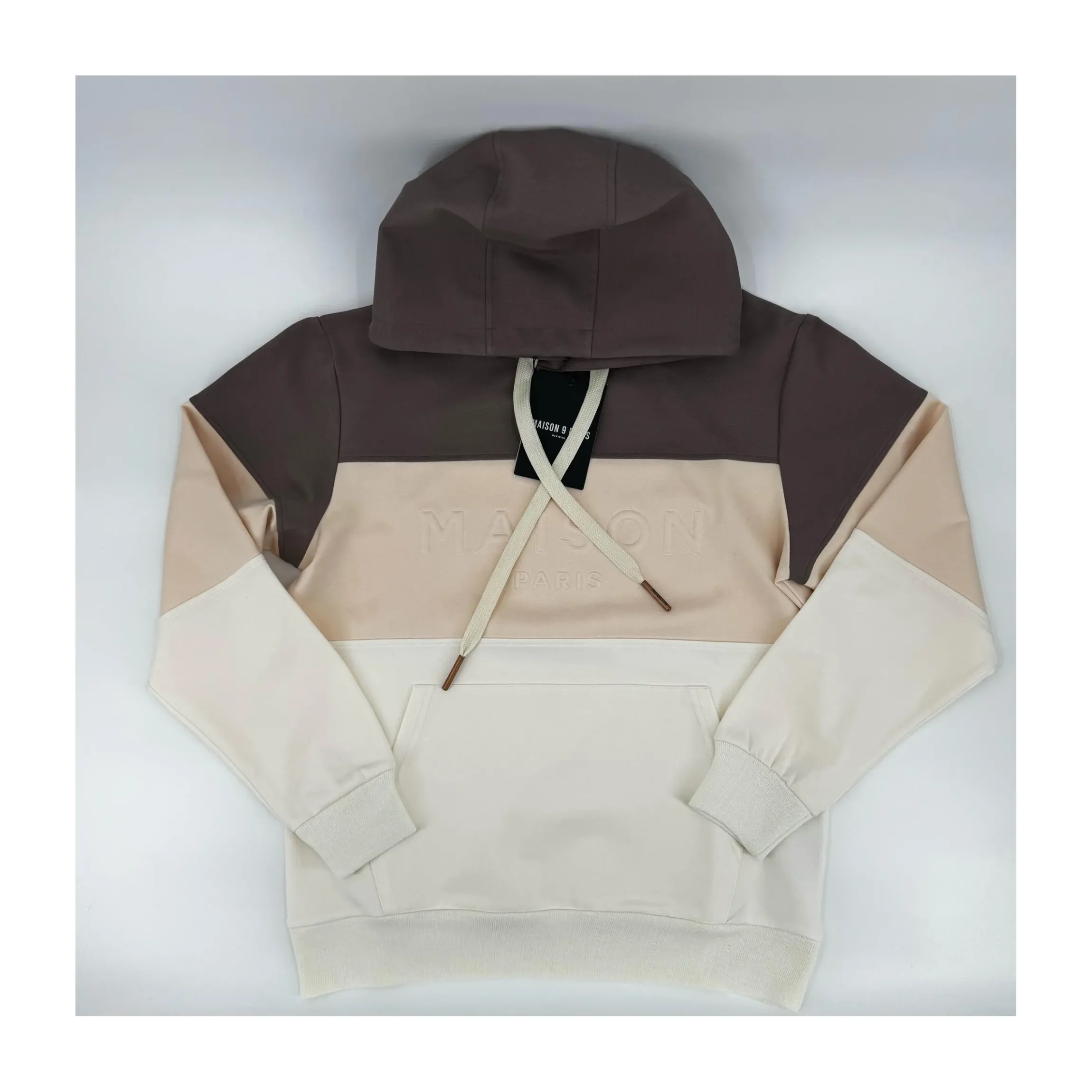 maison_paris_felpa_cappuc_3.webp MAISON9 PARIS FELPA CAPPUCCIO UOMO TRICOLORE