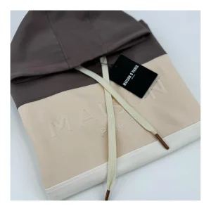 MAISON9 PARIS FELPA CAPPUCCIO UOMO TRICOLORE