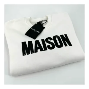 MAISON9 PARIS FELPA UOMO GIROCOLLO