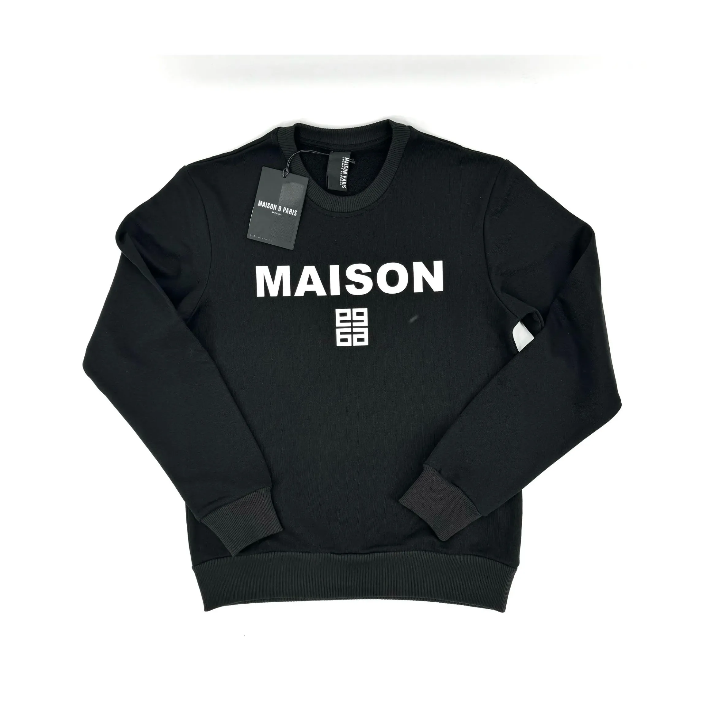 maison_paris_felpa_uomo_l_0.webp MAISON9 PARIS FELPA UOMO LOGO FRONTALE