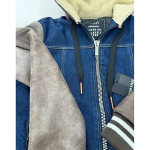 MAISON9 PARIS GIUBBINO JEANS IMBOTTITO