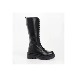 MILU' MILANO ANFIBIO ALTO ALLACCIATO IN PELLE