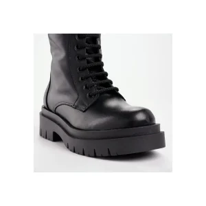 MILU' MILANO ANFIBIO ALTO ALLACCIATO IN PELLE