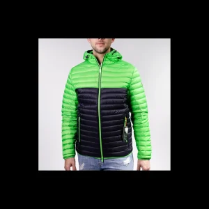 Piumino Ciesse Uomo blu e verde