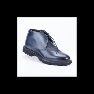 POLACCHINA ANDREA NOBILE IN PELLE BLU