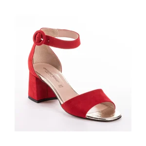 Sandalo Osvaldo Rossi colore Rosso