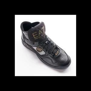 SNEAKERS BLACK GOLD EMPORIO ARMANI