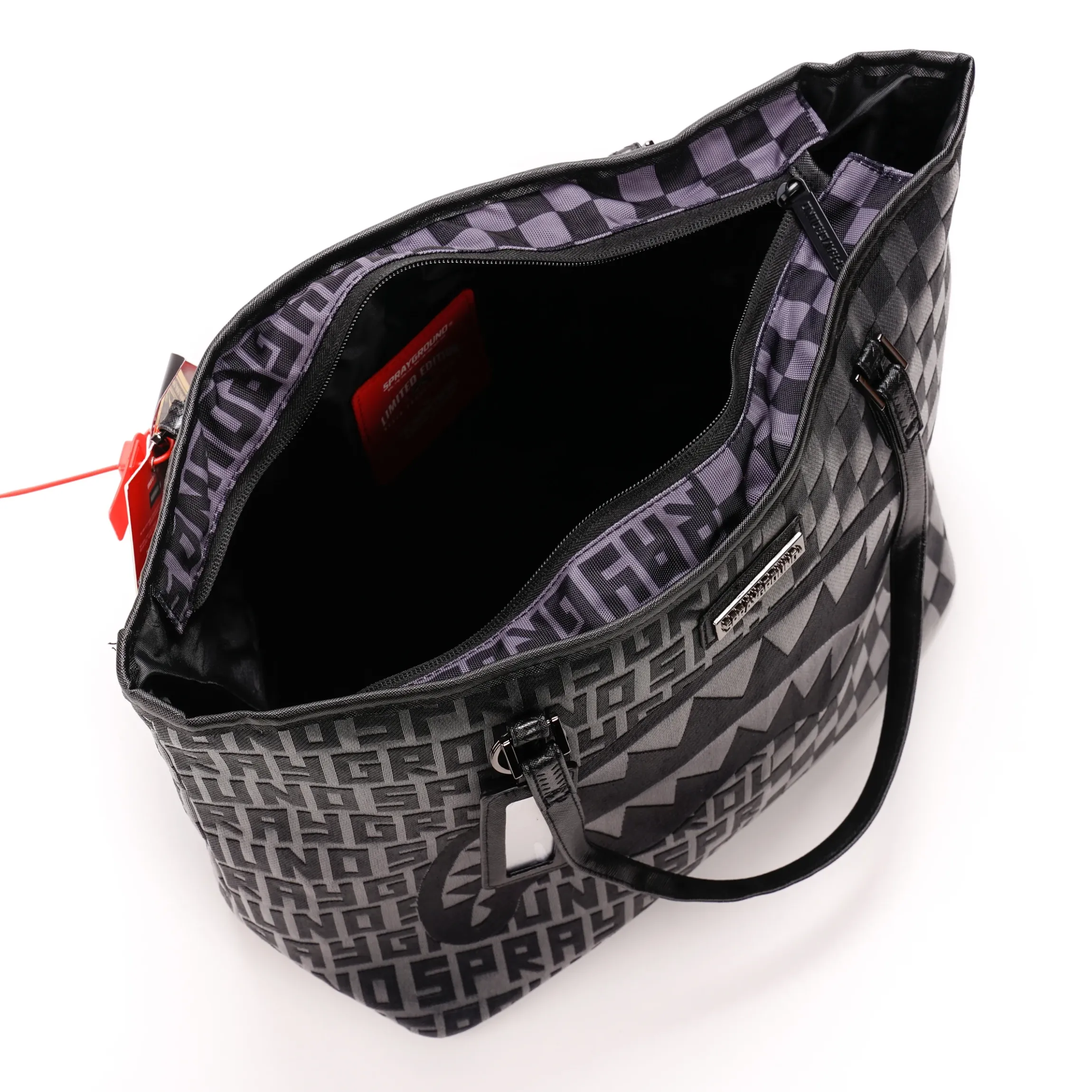 sprayground_borsa_fiber_o_2.webp SPRAYGROUND BORSA FIBER OPTIC INFINITY TOTE NERO