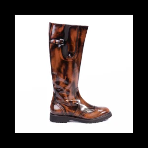 STIVALE CESARE PACIOTTI 308 MADISON IN PELLE LUCIDA