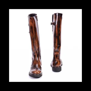 STIVALE CESARE PACIOTTI 308 MADISON IN PELLE LUCIDA