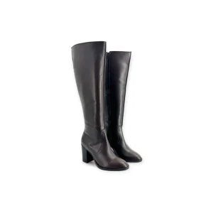 STIVALE DONNA IN PELLE CON CHIUSURA ZIP MGN COLLECTION