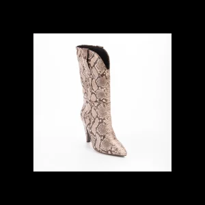 STIVALE OSVALDO ROSSI ,IN PELLE , CON TACCO A CONO