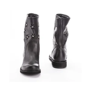 Stivaletto Osvaldo Rossi in pelle traforato