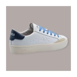 SUN 68 STREET LEATHER SNEAKERS UOMO
