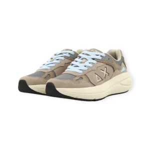SUN 68 VENUS SUEDE SNEAKERS DONNA
