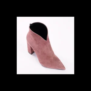 Tronchetto Osvaldo Rossi in camoscio rosa