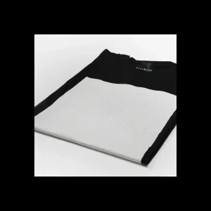 T-shirt John Richmond con maxy stampa in ecopelle