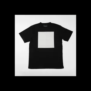 T-shirt John Richmond con maxy stampa in ecopelle