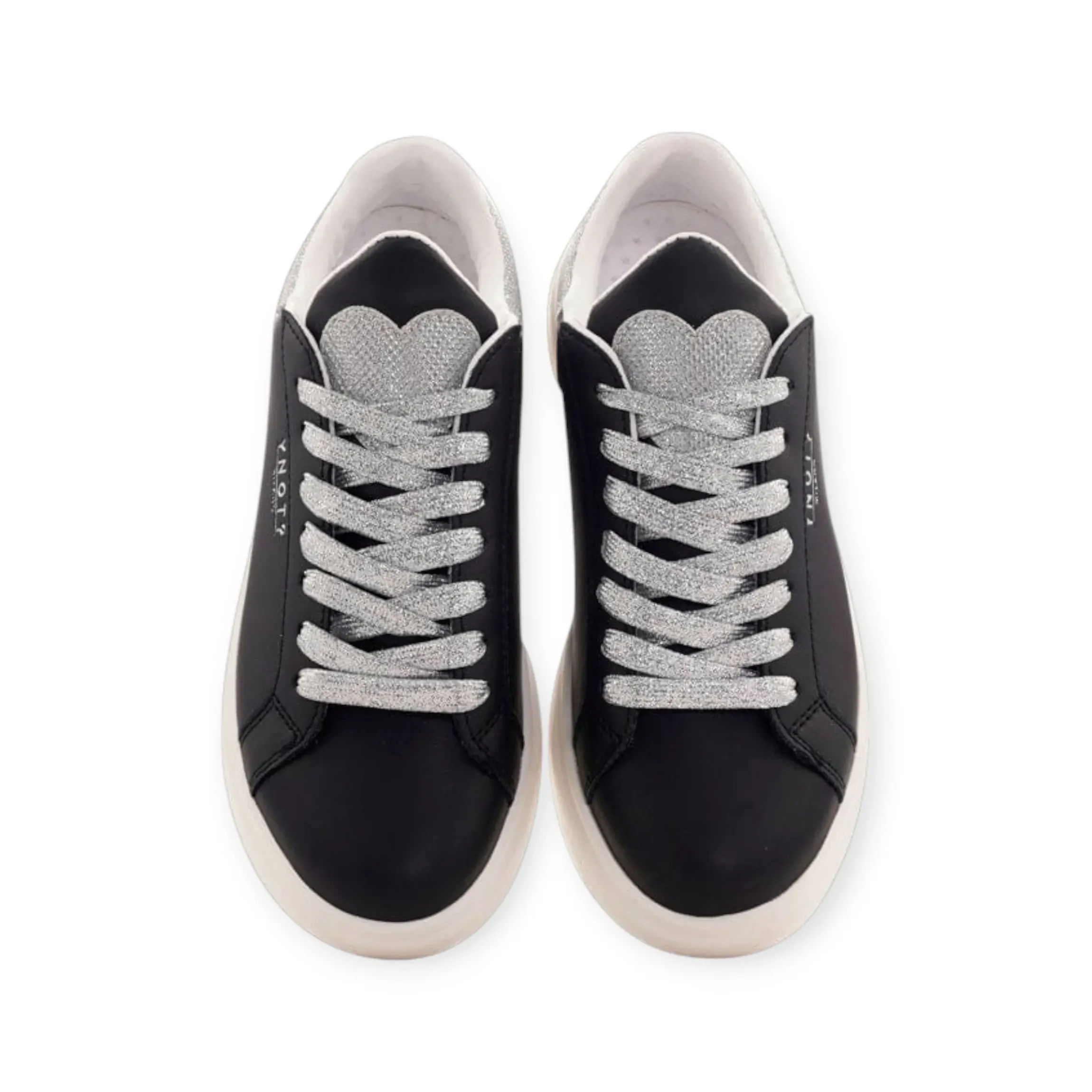 ynot_sneakers_donna_nero__1.webp YNOT SNEAKERS DONNA NERO CON GLITTER