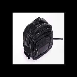 Zaino con multitasche in ecopelle