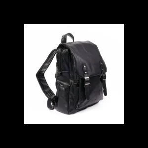 Zaino unisex eco-pelle colore nero